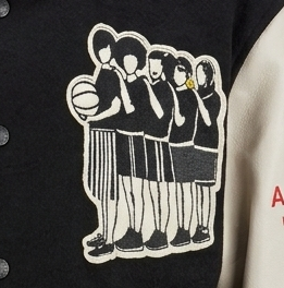 BENCHMARK X HOMMEWRK / Varsity Letterman Jacket