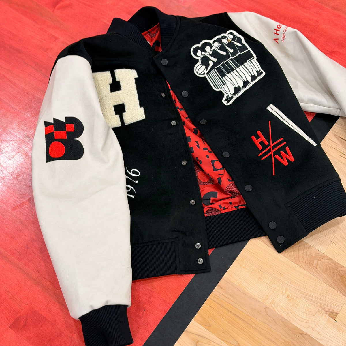 BENCHMARK X HOMMEWRK / Varsity Letterman Jacket
