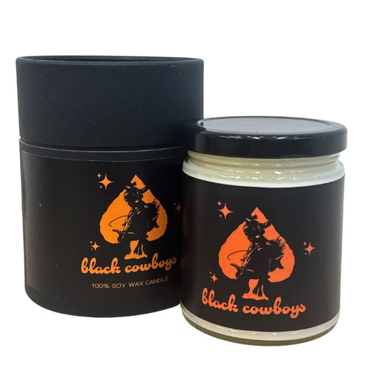 BENCHMARK X MISTER OK'S ESSENTIALS / Black Cowboy Soy Wax Candle