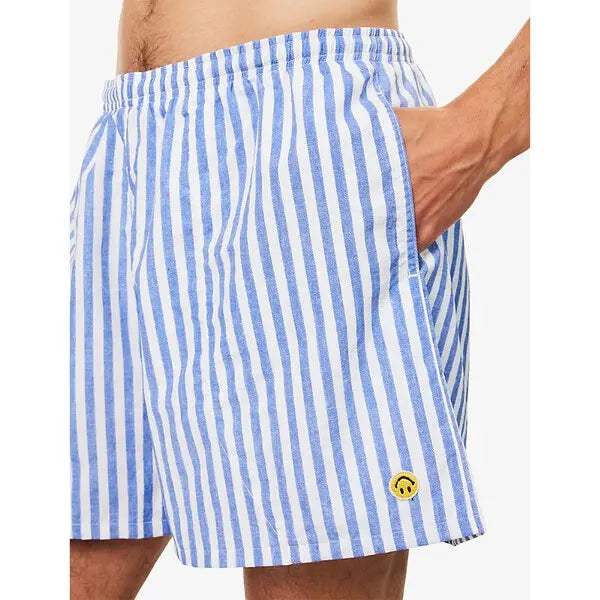 MARKET STUDIOS / Smiley Classic Stripe Tech Nylon Shorts