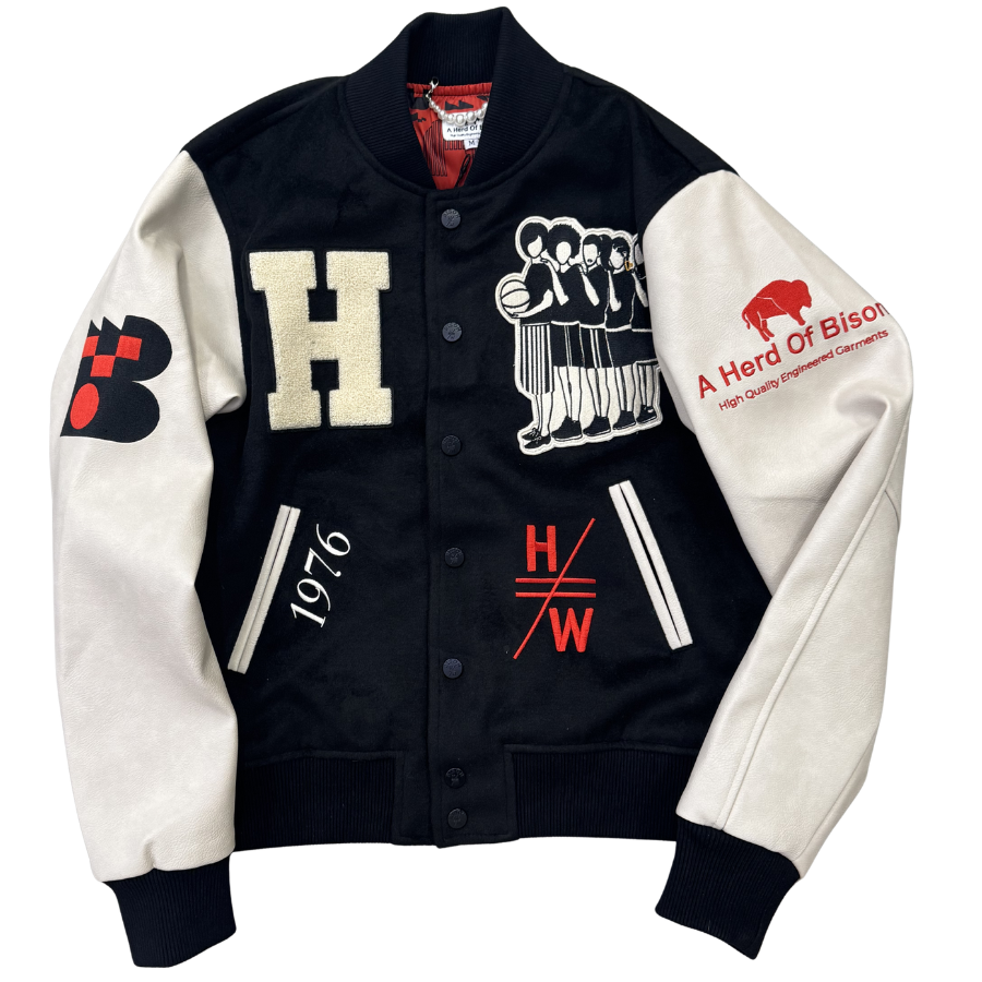 BENCHMARK X HOMMEWRK / Varsity Letterman Jacket