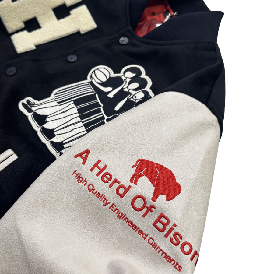 BENCHMARK X HOMMEWRK / Varsity Letterman Jacket
