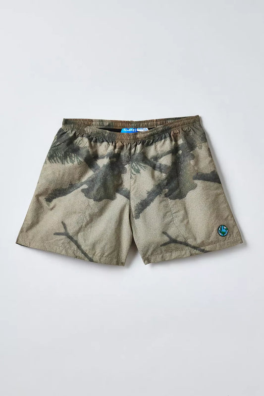 MARKET STUDIOS / Smiley Atlas Camo Printed Tech Short