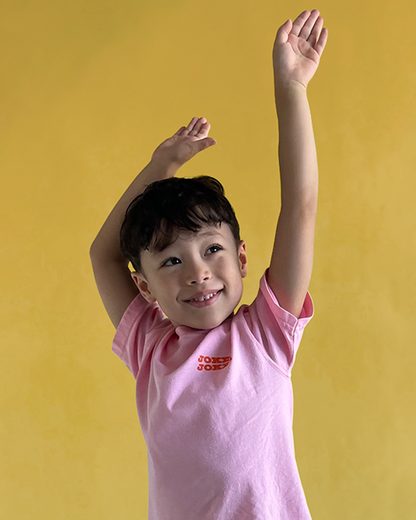 Jokey Jokes Kids Tee Pink