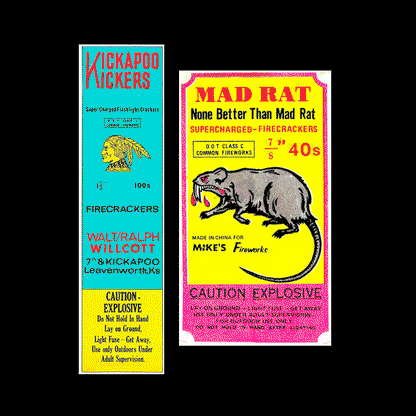 MASALA NOIR PUBLICATIONS / Fireworks Packaging 1950-2010