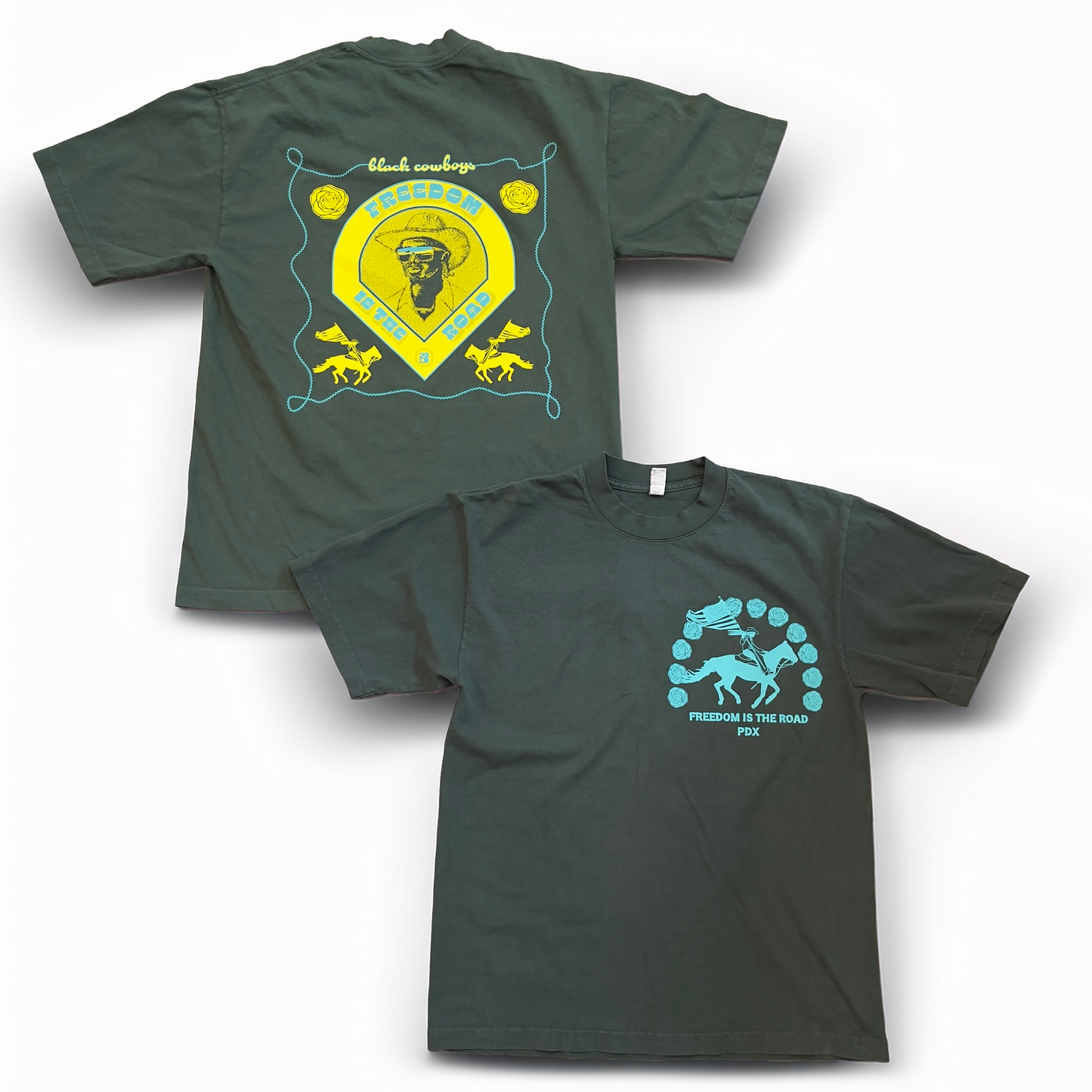 Benchmark Freedom is the Road Tee