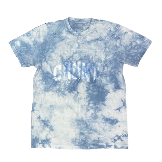 BENCHMARK X VIBRANT VALLEY / Indigo Dyed Make It Count Tee