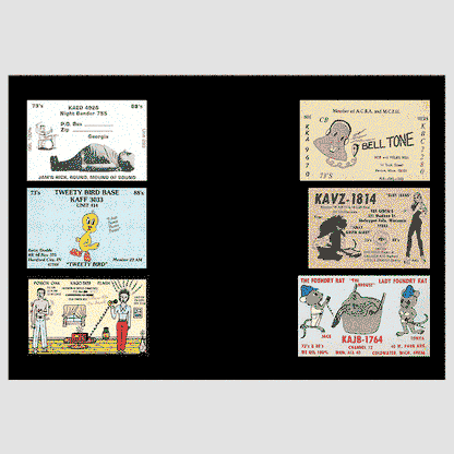 MASALA NOIR PUBLICATIONS / QSL Cards from U.S.A.
