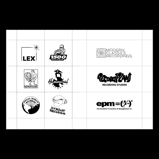 MASALA NOIR PUBLICATIONS / Record Label Logos Book
