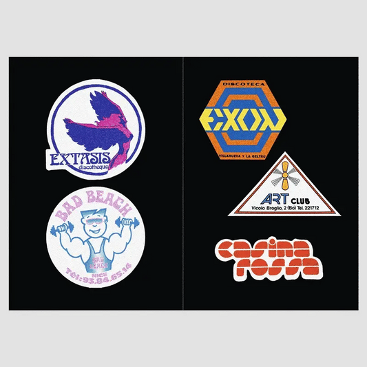 MASALA NOIR PUBLICATIONS / Discotheque Stickers Book