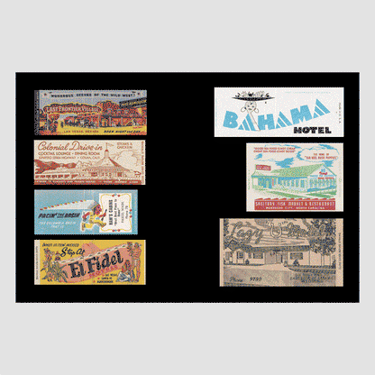 MASALA NOIR PUBLICATIONS / Matchbooks from U.S.A.